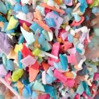 plastique rigide PP usagé