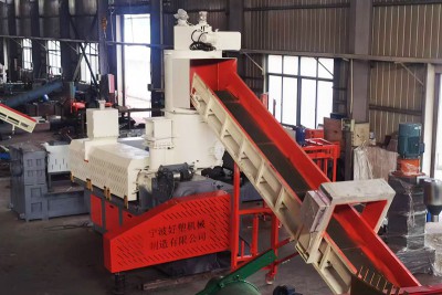 Ligne de granulation plastique avec compacteur