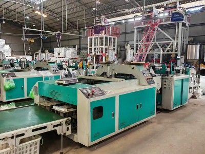 Ligne de production de sacs plastiques