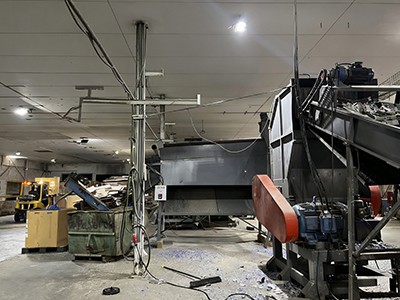Usine de recyclage des déchets plastiques sur mesure