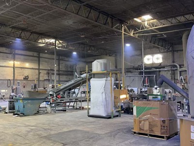 Usine de recyclage des déchets plastiques sur mesure