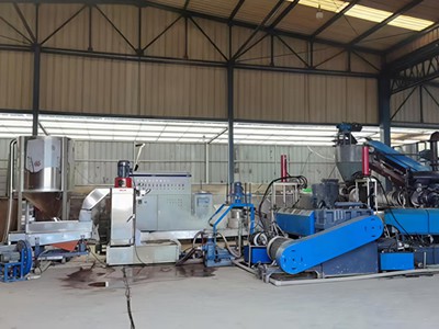 Machine de granulation et d’extrusion de plastique en Espagne