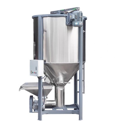 Mélangeur vertical pour granulés plastiques