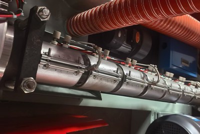 Système de chauffage à bande en mica isolé